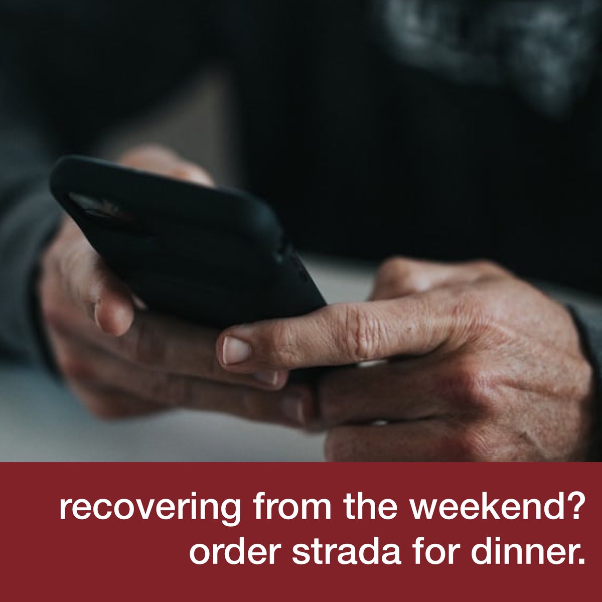 Take it easy tonight- let us do the cooking 🍴