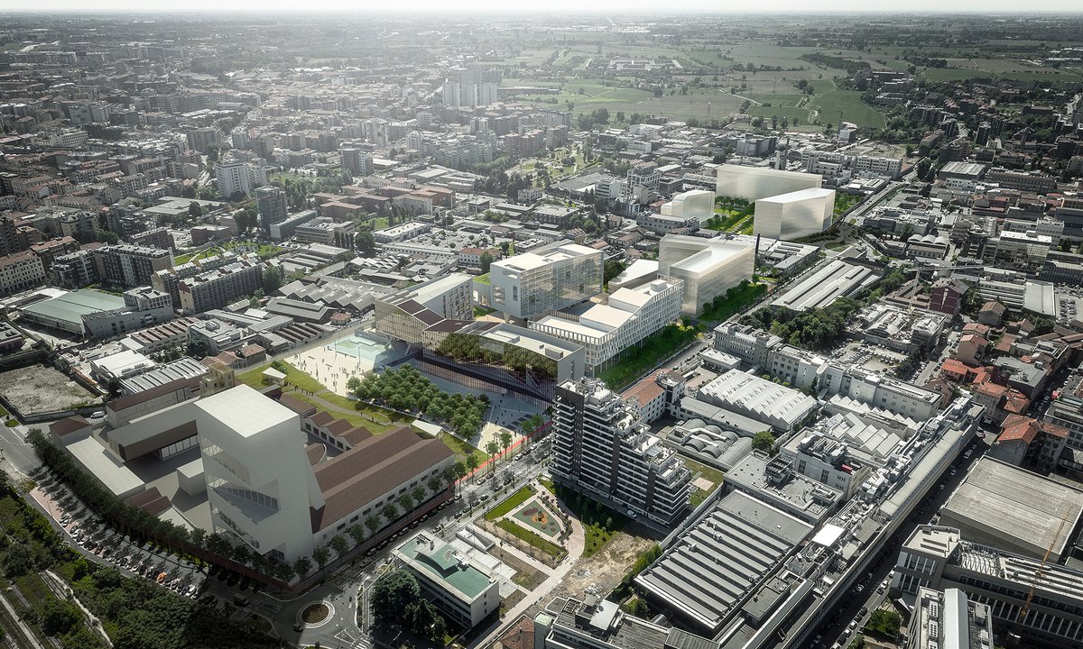 acpvarchitects's tweet photo. #ACPVprojects. Symbiosis business district by @covivio_ recovers a former industrial area of Milan, and creates an accessible urban fragment that emphasizes the role of public spaces in generating new urban qualities and perspectives. #urbanregeneration https://t.co/BxiNHQgsVi