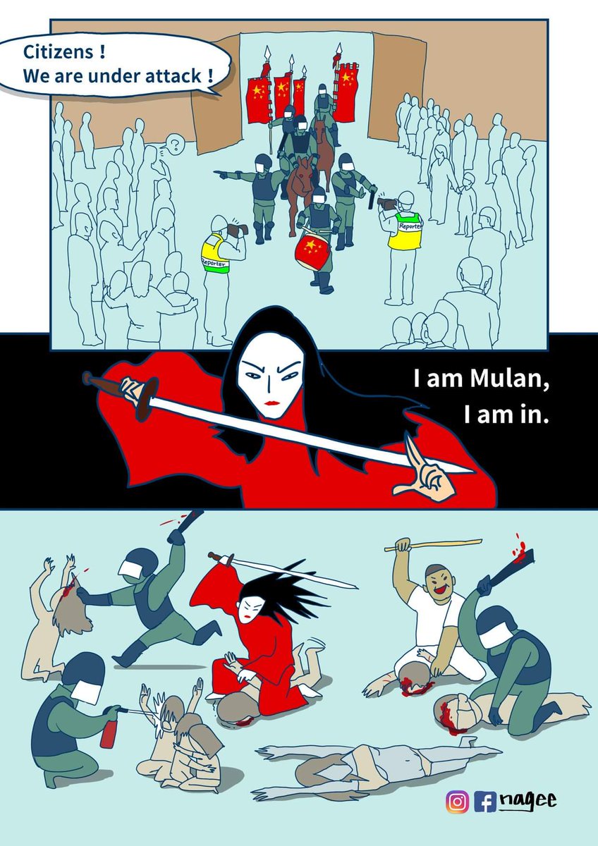 j_d_evans's tweet photo. #BoycottMulan 
Credits: nagee https://t.co/c3vCHBgshC