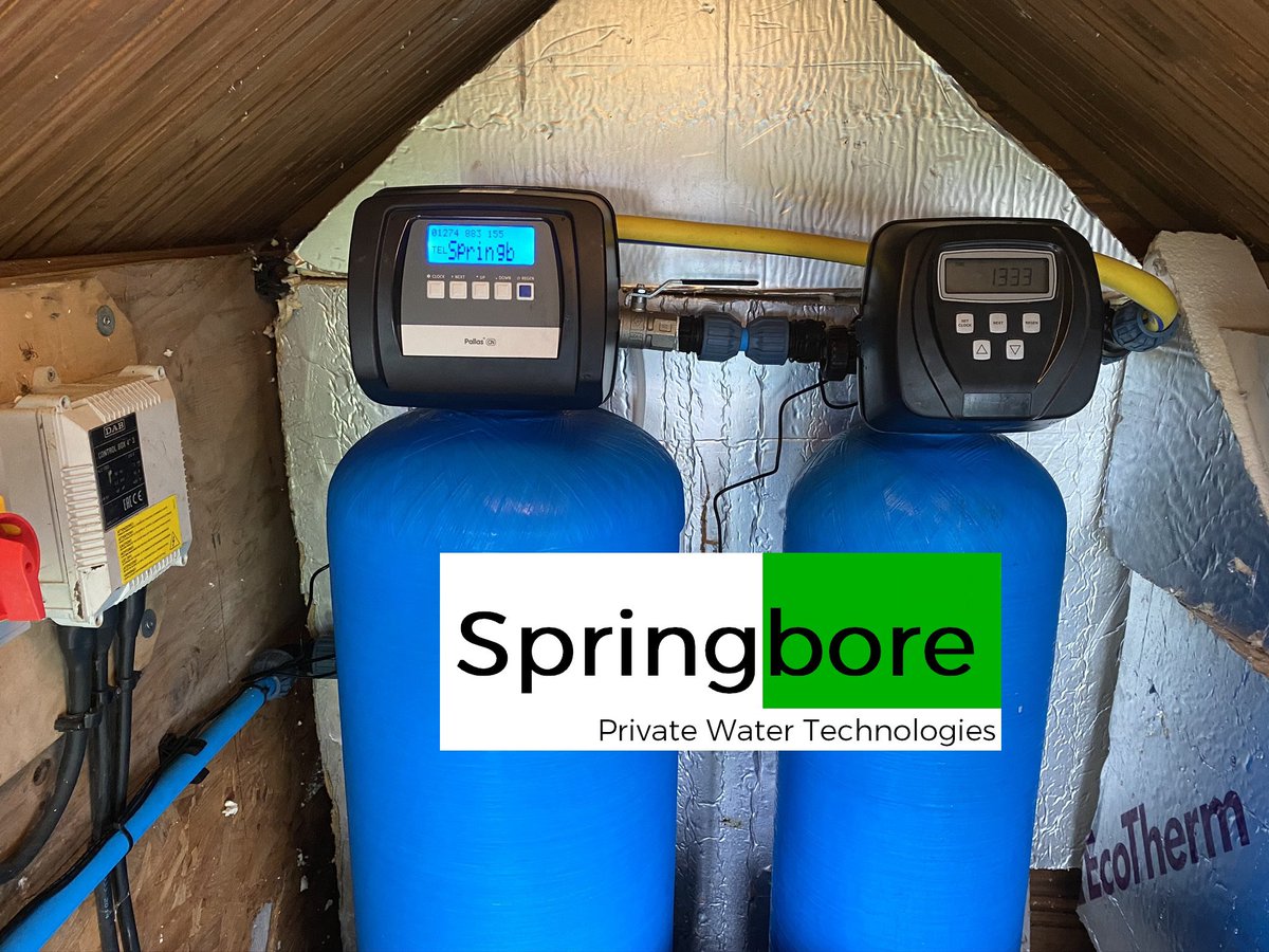 A new borehole filter system installed by Chris today at Walmersley, Bury, Greater Manchester. The system is for the reduction of high levels of iron and manganese. A cartridge filter and UV steriliser make up the final stage of filtration.

privatewatersupply.co.uk