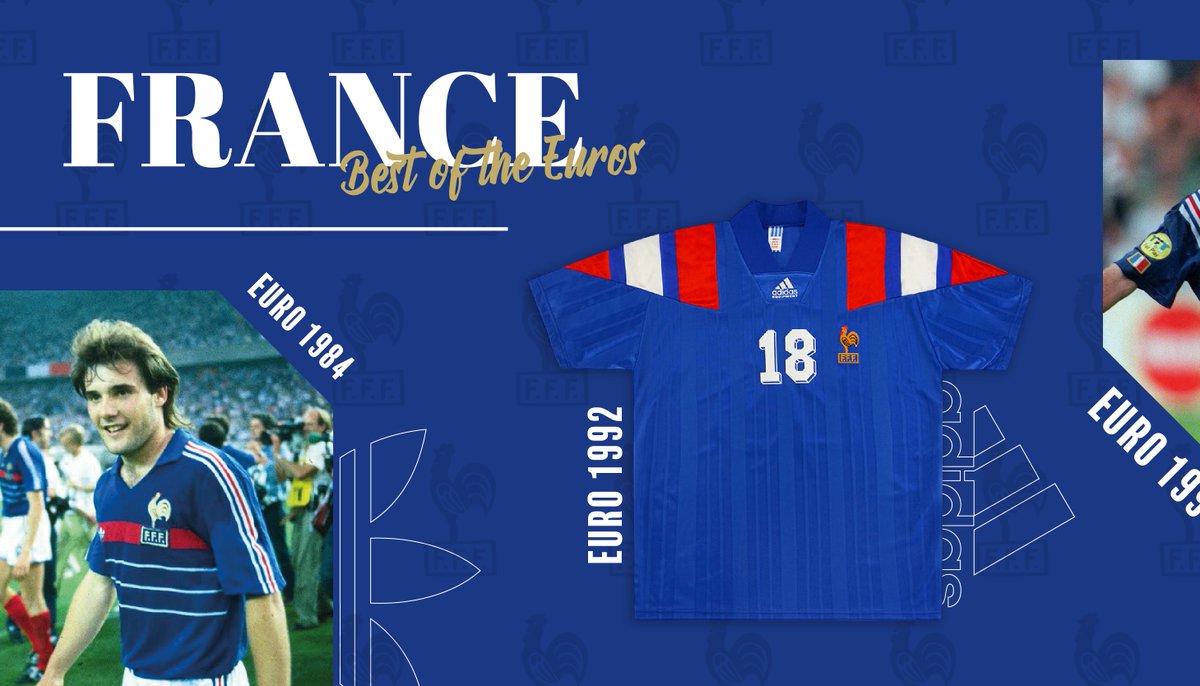Classic Football Shirts On Twitter How Does The Euro 2020 21 France Home Kit Compare To Their Past Euros Kits Which Is Your Favourite