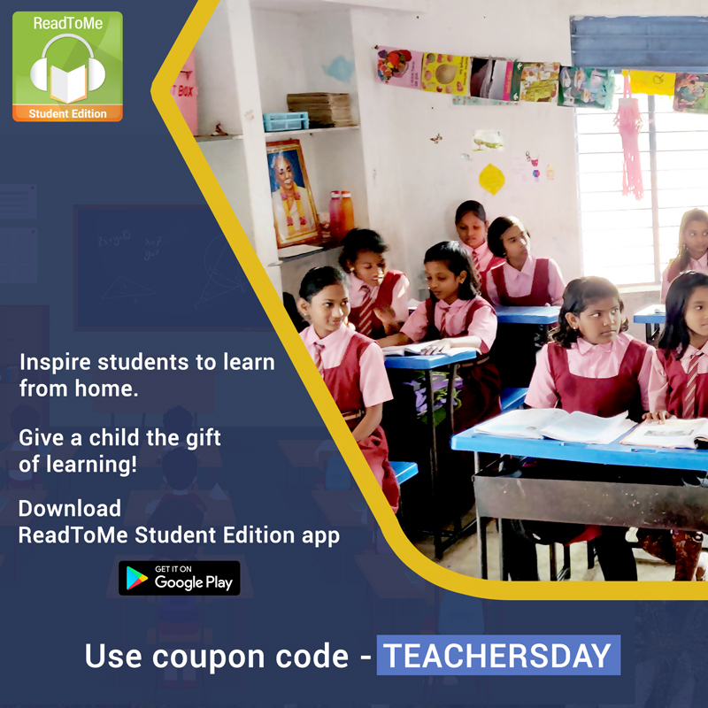 ReadToMe® (@readtome_edtech) on Twitter photo Here is your chance to help children achieve their learning goals and reduce the learning gap.
If you know someone who needs assistance with their learning, tell them about #ReadToMe Student Edition App.
Use code - TEACHERSDAY
#TeachersDay #EdTech <a href="/EnglishHelperEH/">EnglishHelper</a> Here is your chance to help children achieve their learning goals and reduce the learning gap.
If you know someone who needs assistance with their learning, tell them about #ReadToMe Student Edition App.
Use code - TEACHERSDAY
#TeachersDay #EdTech <a href="/EnglishHelperEH/">EnglishHelper</a>