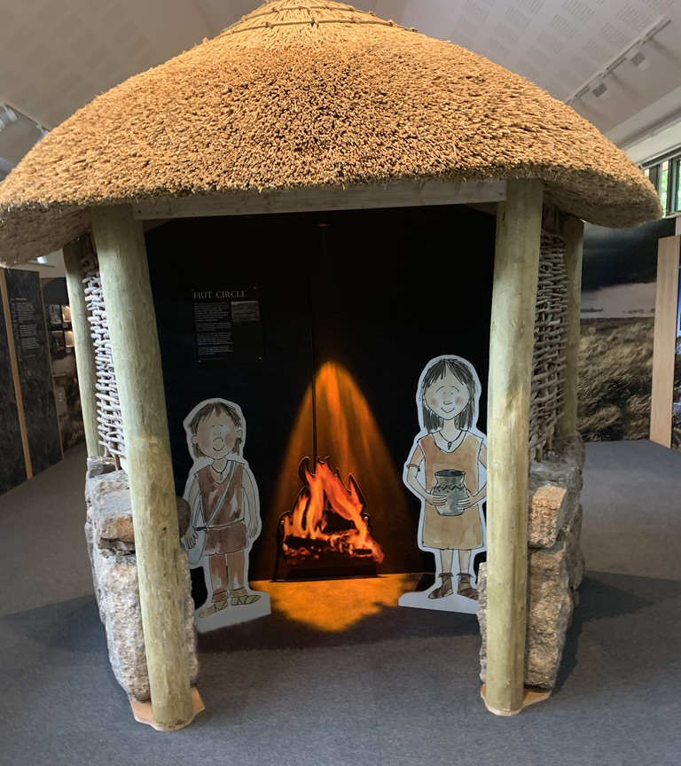Life, Death &amp; Landscape exhibition for Dartmoor National Park Authority in newly opened Postbridge Visitor Centre. Visitors will be able to enjoy the exhibition's hands-on elements once COVID-19 advice allows.