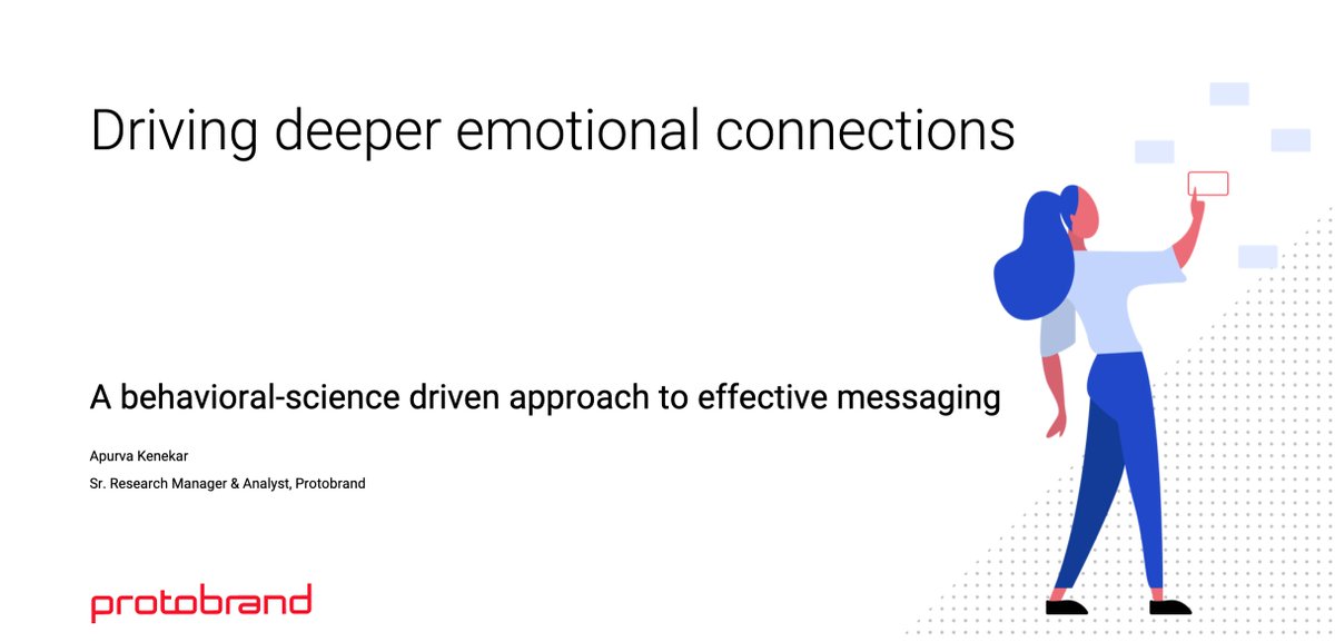 Increase empathy with your customers and learn how to utilize #behavioralscience to strike the right emotional chord with your messaging in our most recent webinar from "A Behavioral Conversation"!    youtu.be/H4JCAUDWA4w #mrx #cex #marketing