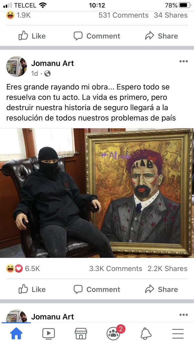 GaboidE's tweet photo. @miguelgtrejo @albornoz_mx Al parecer el artista es contemporáneo nuestro https://t.co/g3lePyRoCP