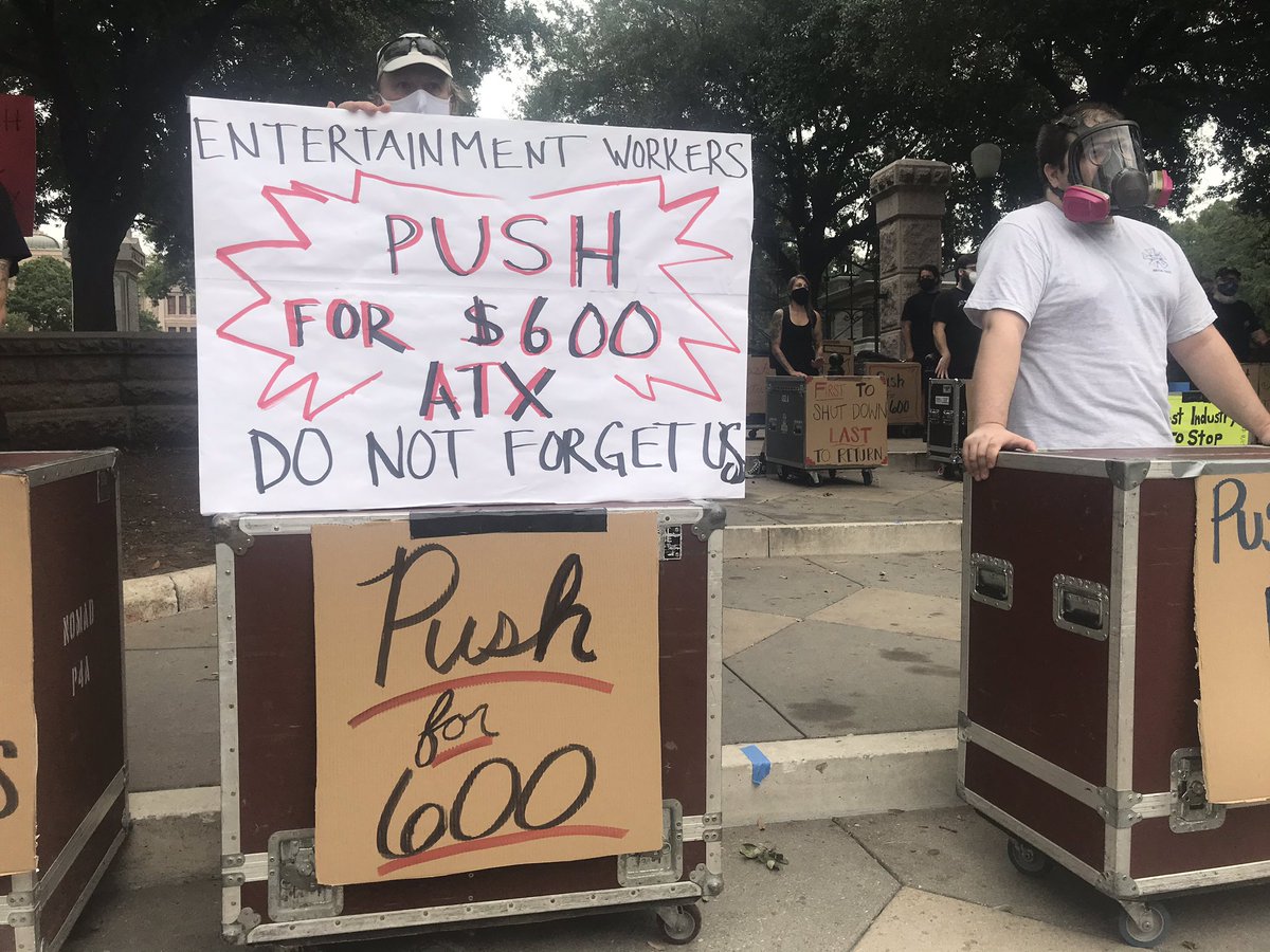 TexasAFLCIO's tweet photo. #Pushfor600atx https://t.co/vaYDMqB3su