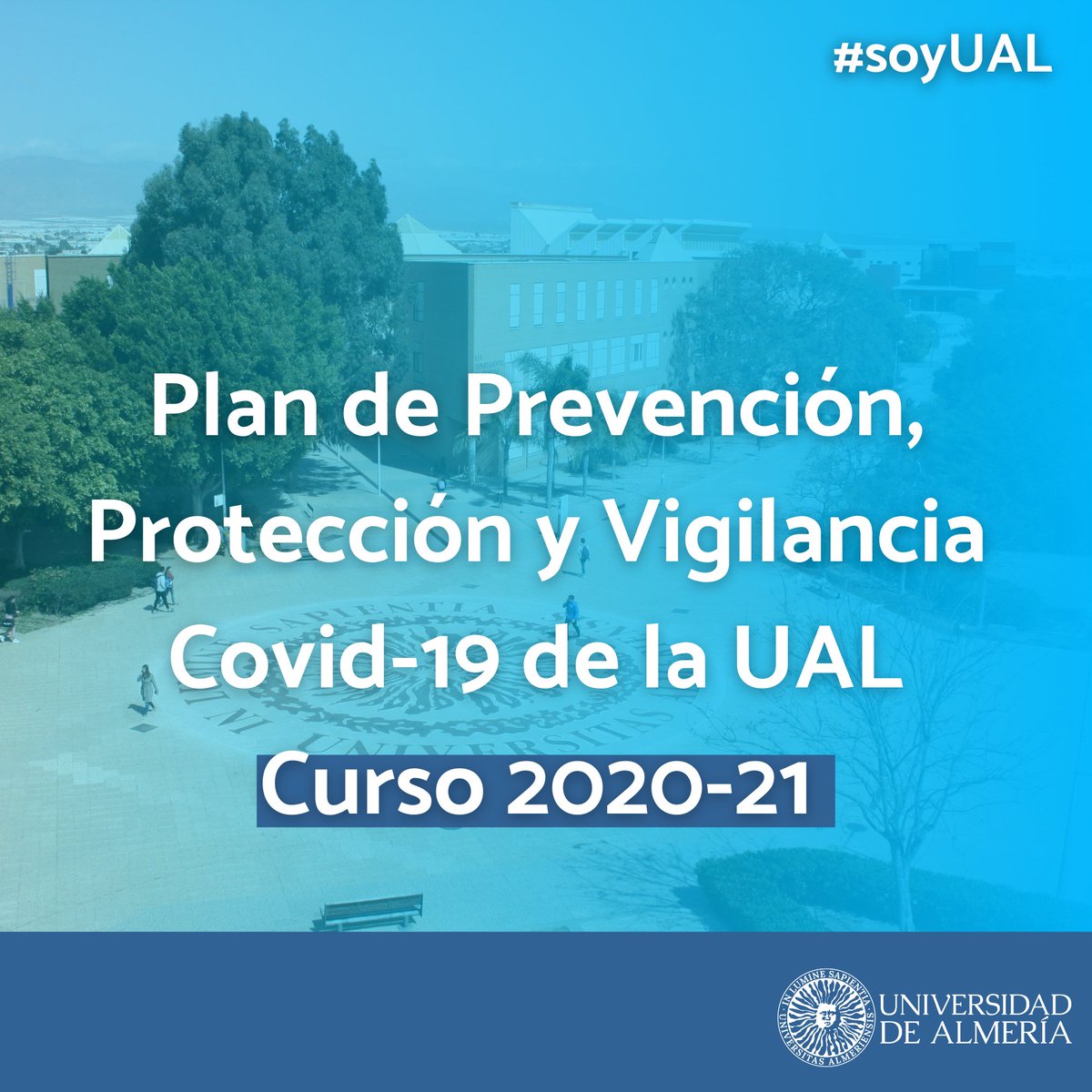 📝 El Consejo de Gobierno de la UAL aprueba el 'Plan de prevención, protección y vigilancia COVID-19 de la UAL' para un curso que comienza el 14 de septiembre en modalidad semipresencial 👉🏻cutt.ly/KfEw1NX

📰 Puedes leer más en UALNews: cutt.ly/EfEpsOY #ualcovid19