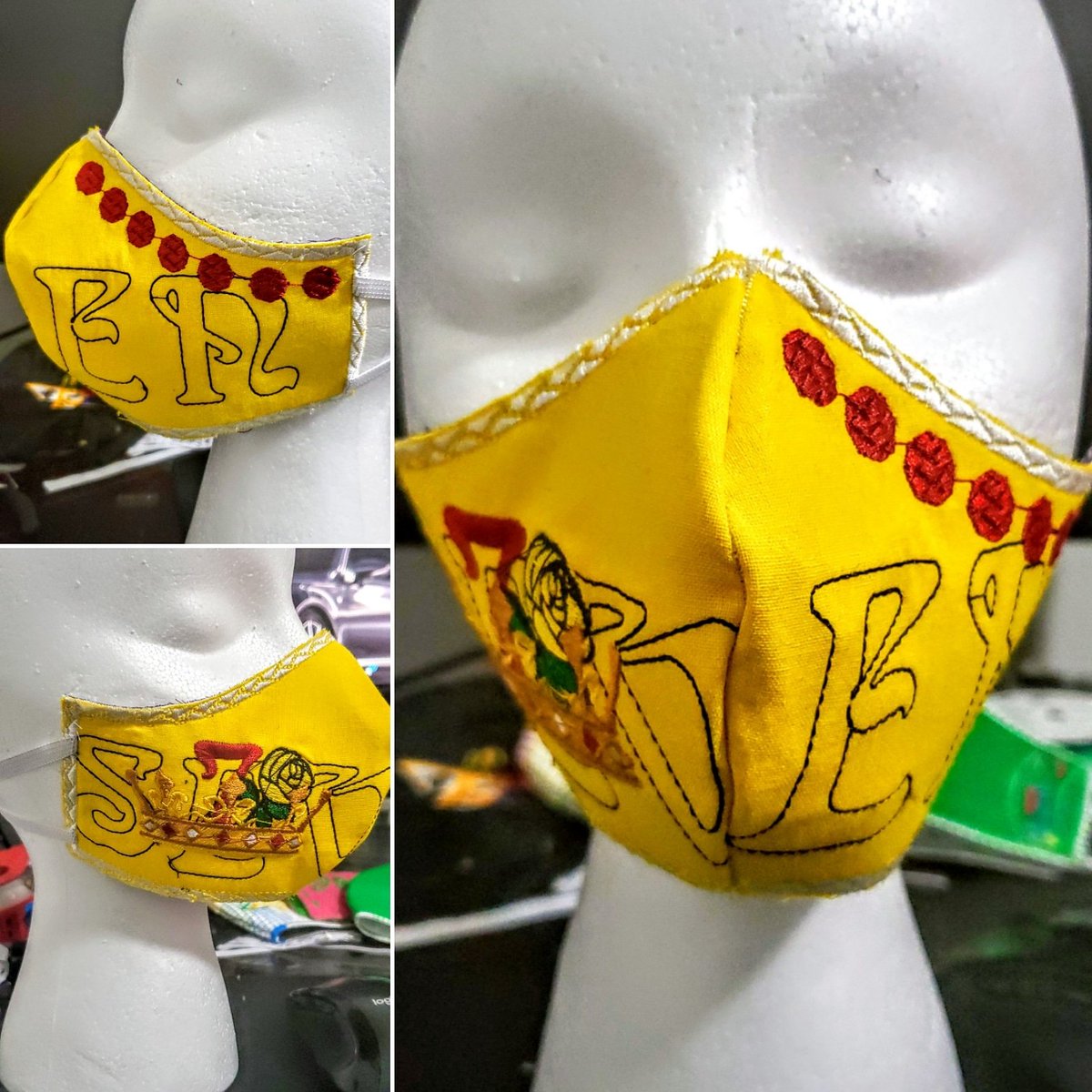 357shirts's tweet photo. Knights Templar Eminent Commander face mask, Rose of Seven Seals, O.E.S. Chapter face mask https://t.co/l7hMnloUgJ