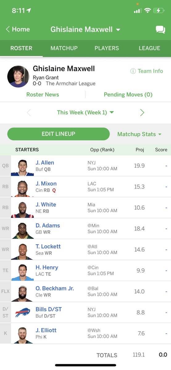 Rigoliii's tweet photo. @FantasyPros 10-team PPR picking 10th overall https://t.co/t0xuBPcCNi