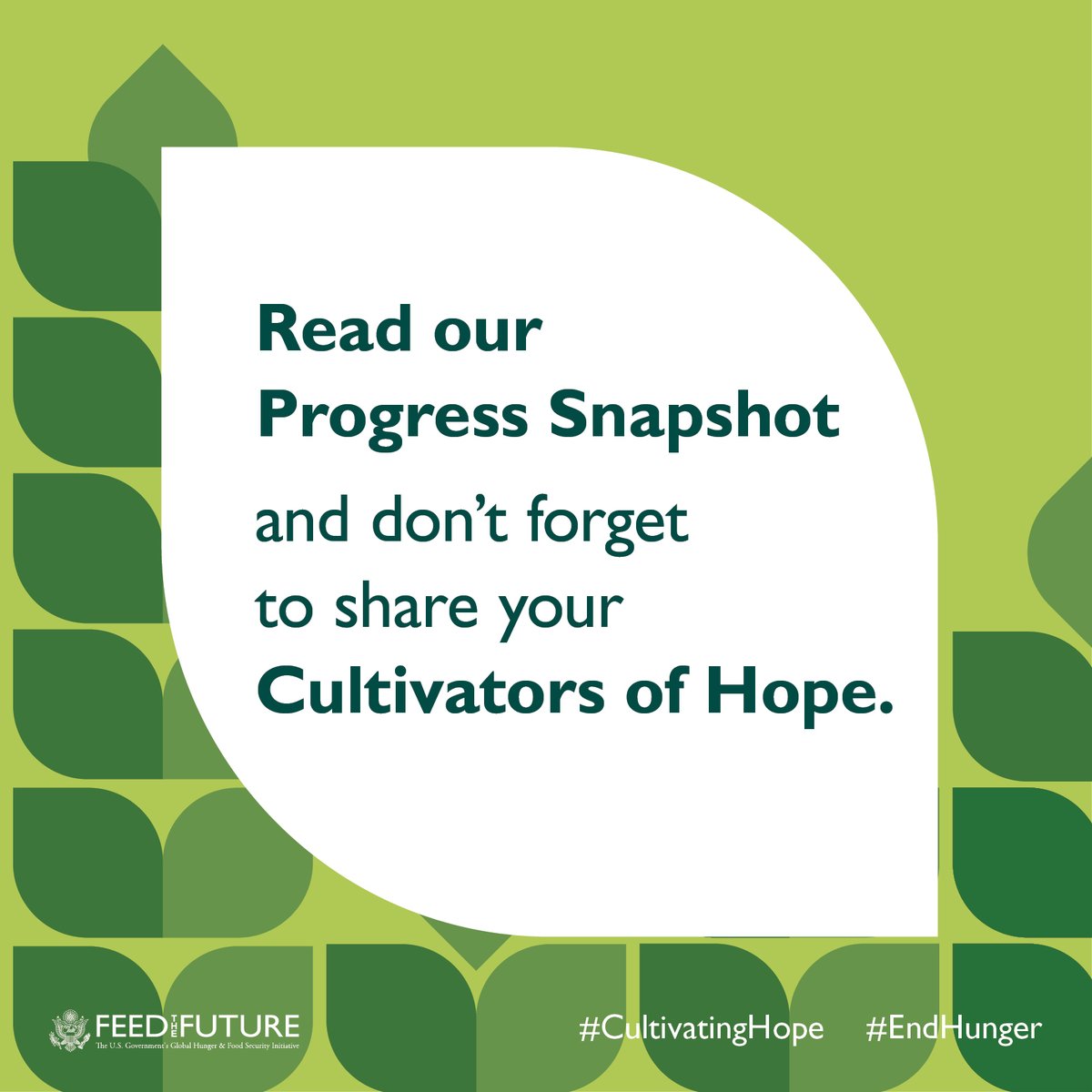 FeedtheFuture's tweet photo. #FeedtheFuture Week is next week! Use #CultivatingHope and #EndHunger to keep up with events, conversations &amp; the launch of our annual snapshot of progress. https://t.co/LjraZV1ihK