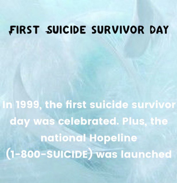 OurLow's tweet photo. It’s national suicide prevention month so here is a little history on suicide prevention in the United States #SuicidePrevention #OurLow #MentalHealthMatters #sfasu #AxeEm https://t.co/VzPibJAqDV