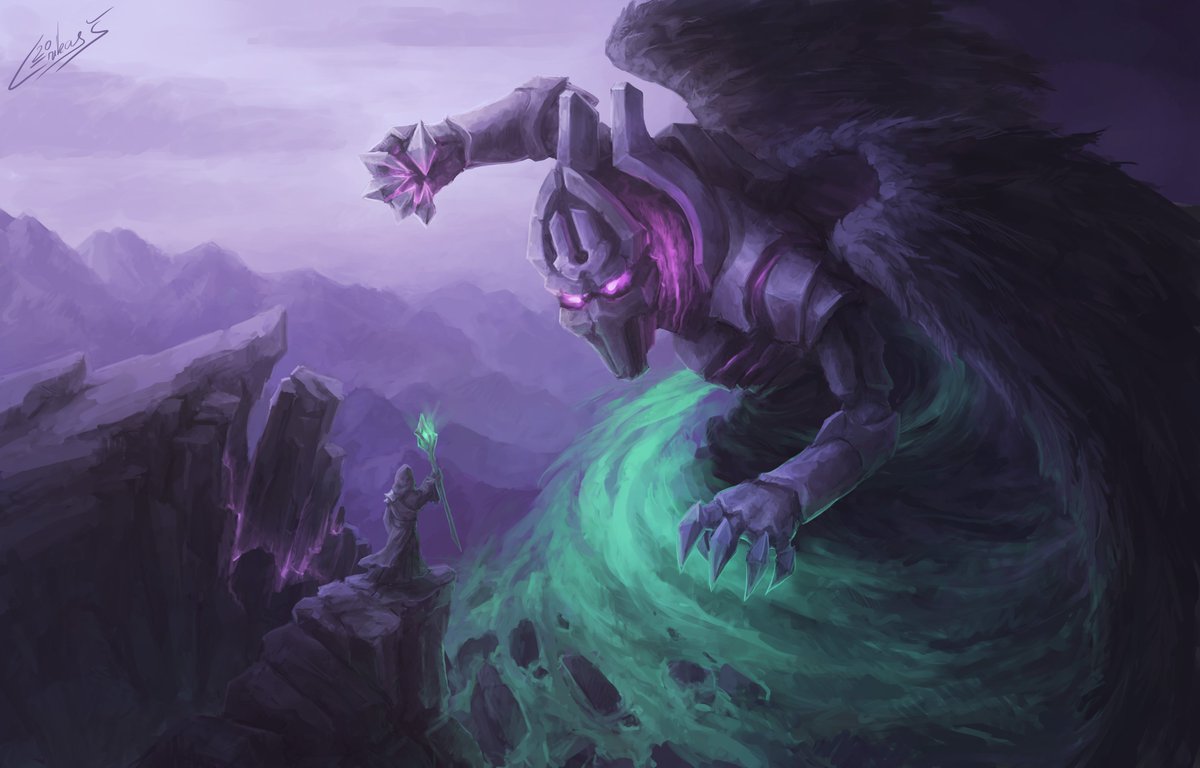 I realised I never actually made any art of what my brain keeps fatasizing about, well about time I drew some magical evil overlord (that kind of accidentally looks a bit like General Grievious) #2dart #fantasy #characterdesign