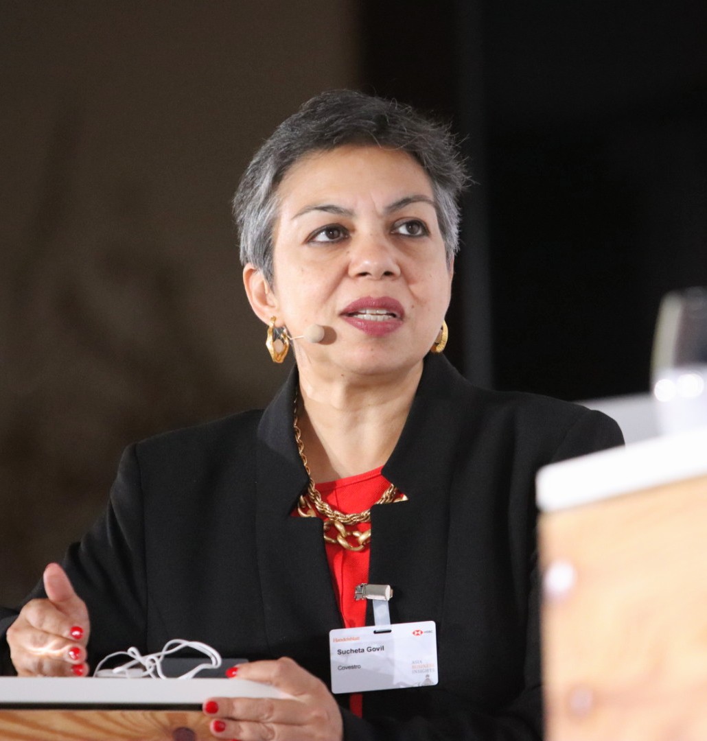 NikoPalosuo's tweet photo. "There are global innovation trends increasingly coming from China and ASEAN countries, look at 5G, e-mobility, additive manufacturing, robotics, renewable energy or advanced recycling concepts" said @covestro CCO @Suegovil at @handelsblatt #HBAsia https://t.co/7Hr6ZJQGnv
