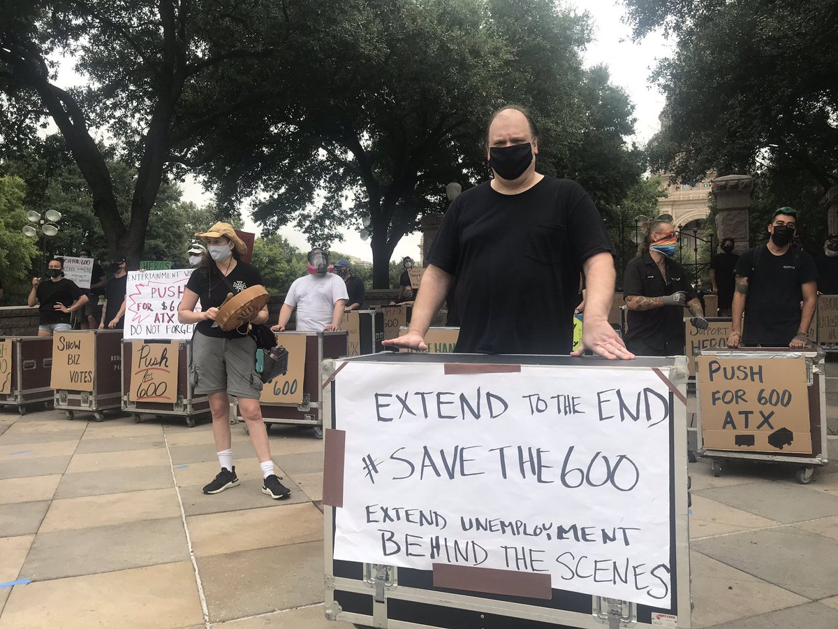 TexasAFLCIO's tweet photo. #Pushfor600atx https://t.co/GpETgK1IRc