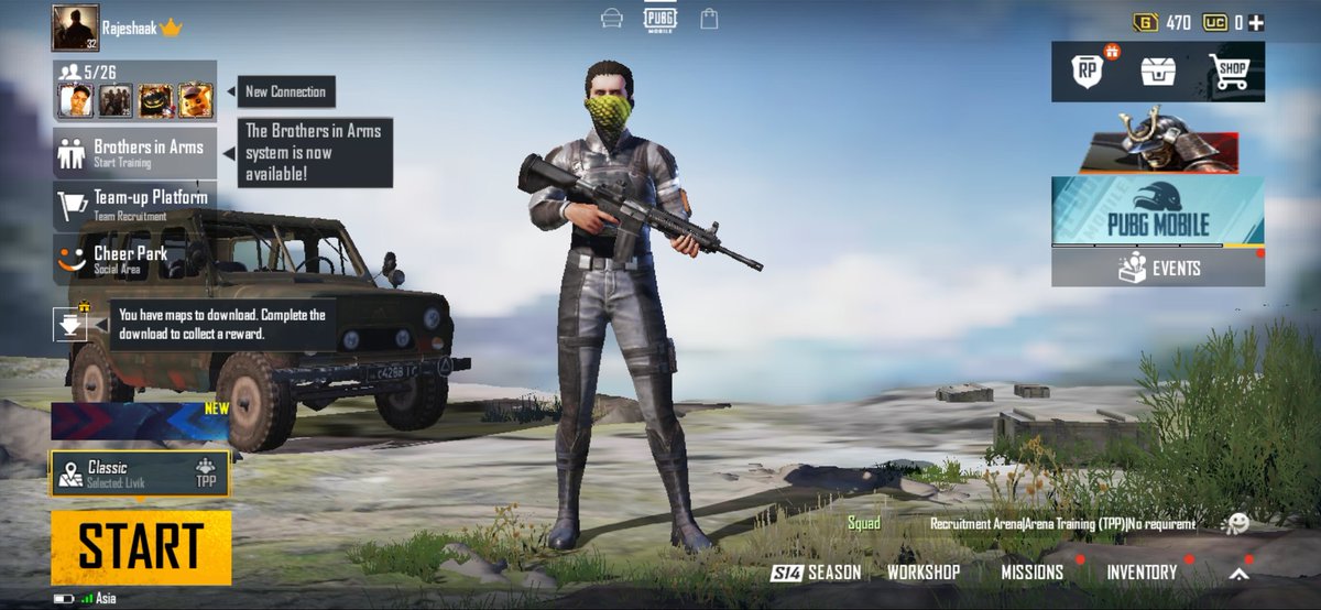 Rj_tweety0's tweet photo. Gumtha nu irukku😍😍❤️
#erangle2 ❤️
#PUBG
#PUBGMOBILE
#Valimai https://t.co/s1d7iZTGau