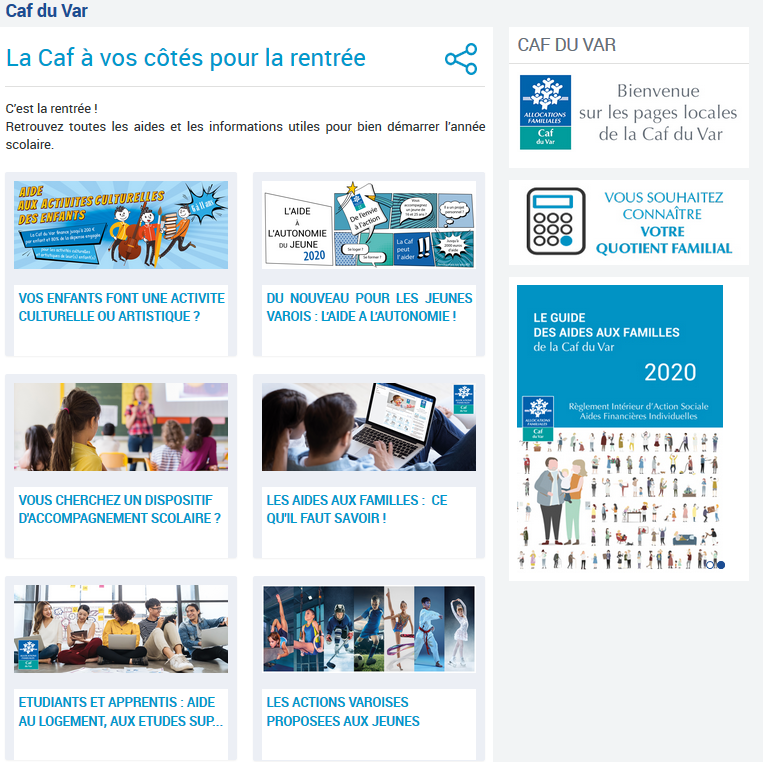 CafduVar's tweet photo. #LaCafavoscotes pour la rentrĂ©e ! Retrouvez toutes les aides et les informations utiles pour bien dĂ©marrer lâannĂ©e scolaire : accompagnement scolaire, autonomie des jeunes, activitĂ© culturelle ou artistique,... c'est sur https://t.co/u0FWtxOHRwđhttps://t.co/bOKmfSSoiX https://t.co/c3o2cJfJUd