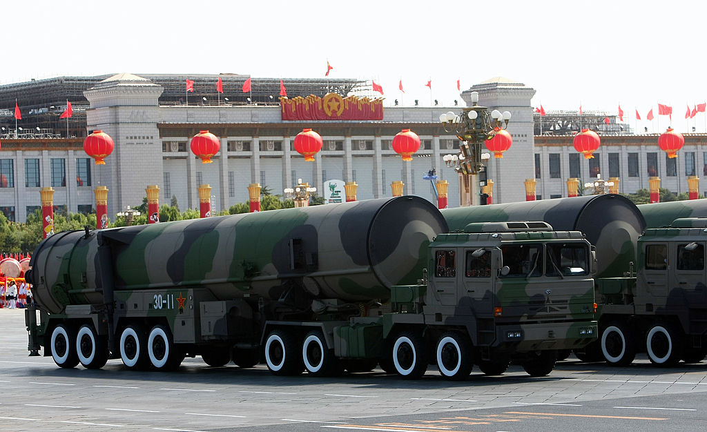 One interpretation is that it doesn’t. Even with 400-plus warheads, China will be far short of nuclear parity with the U.S. and Beijing has retained its longstanding, if ambiguous, “no first use” policy  http://trib.al/LPZDMKJ&nbsp;