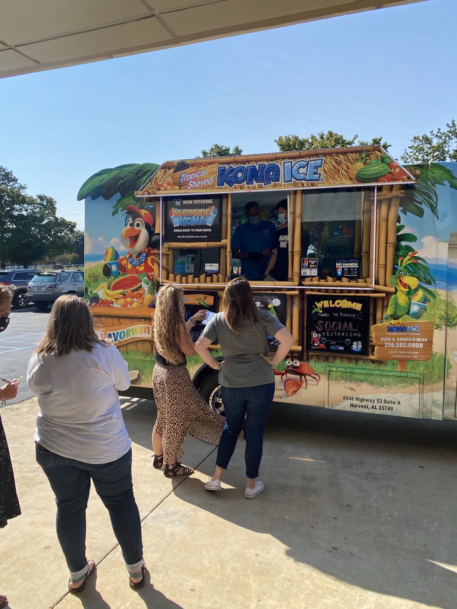 Thank you <a href="/KONALUV1/">Kona Ice of North Madison Co-Fatetteville</a> for treating our faculty and staff! We appreciate you <a href="/RussORear/">Russ ORear</a>!