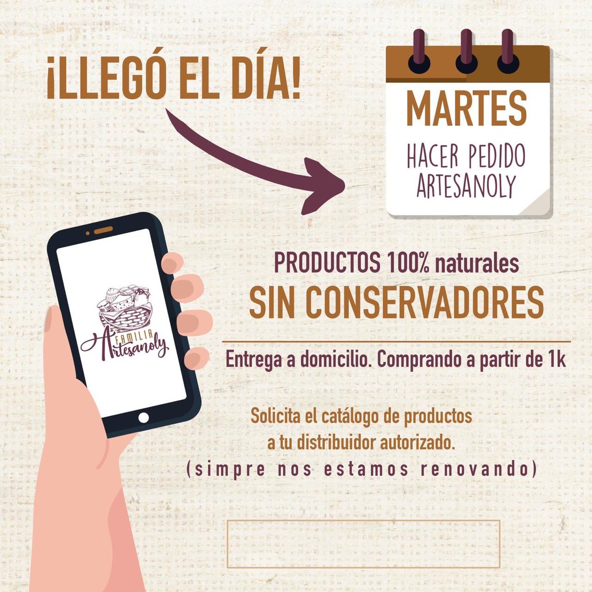 ArtesanolyP's tweet photo. En Artesanoly te ayudamos a crear experiencias. Síguenos en https://t.co/bm6oybUJLp https://t.co/ugbu1KkFn2
