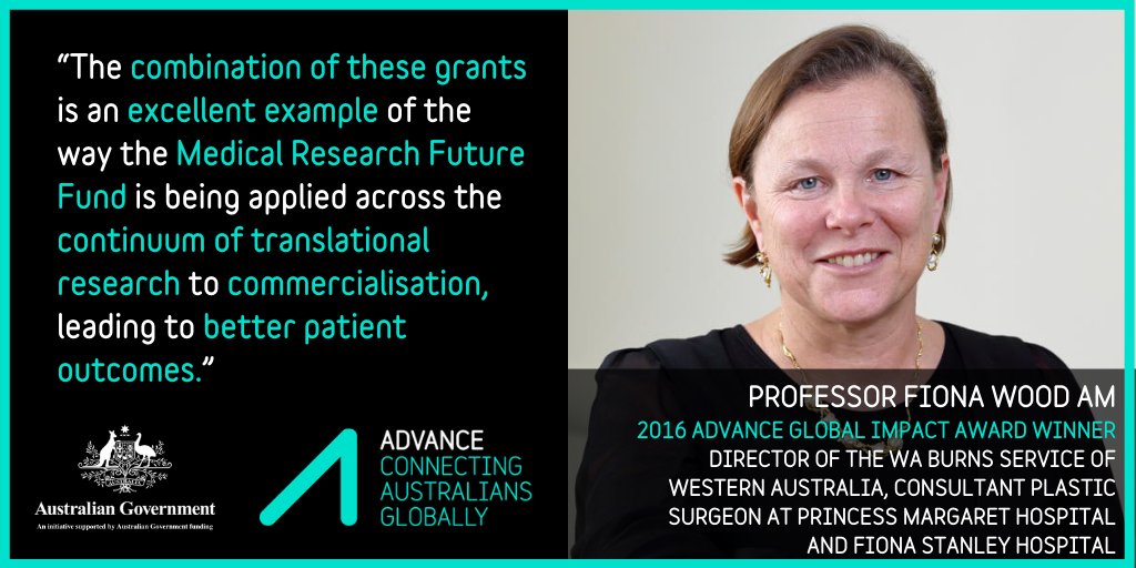 #biotech | <a href="/Advance/">Advance Global Australians</a> Global Impact Award Winner in 2016 and Plastic &amp; Reconstructive Surgeon, Professor Fiona Wood AM, is investing in <a href="/InventiaLifeSci/">Inventia Life Science</a>’s game-changing bioprinting technology.
...
READ
3dprint.com/272242/robot-s…

DO THE SURVEY
advance.org/survey-2020-ad…
...
<a href="/3DPrint_com/">3DPrint</a>