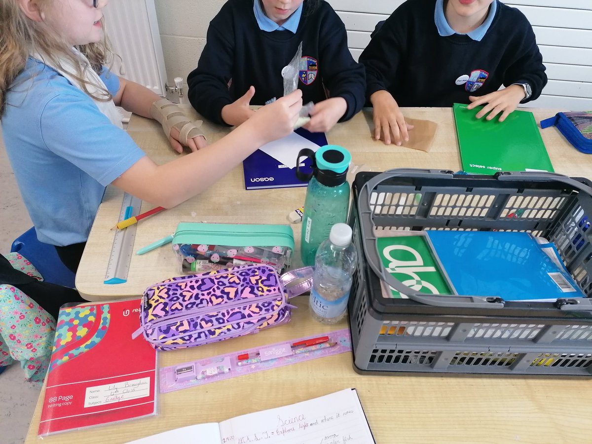 BrigidNs's tweet photo. S. T. E. M. In action i rang a 4.#exploringlight #shadows #classifying @PDSTPrimarySTEM https://t.co/P5KtPyaF1J