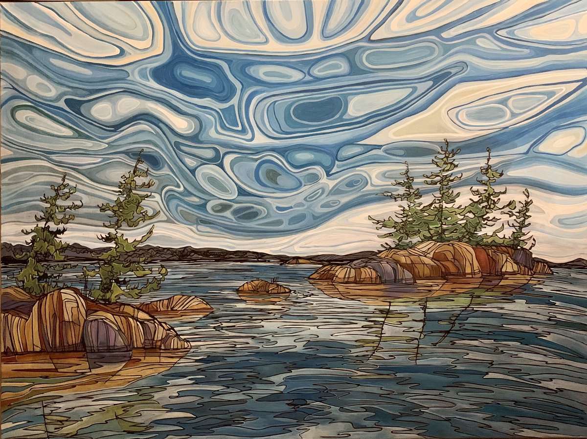 laurawoermke's tweet photo. New commissions #Canadian #landscape https://t.co/Rs39ycijNQ