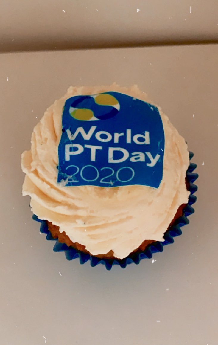 Very excited to be starting my first Physio job in <a href="/stjamesdublin/">St James's Hospital</a> on #WorldPTDay !! Now do I eat my cupcake or go to the gym?.....
