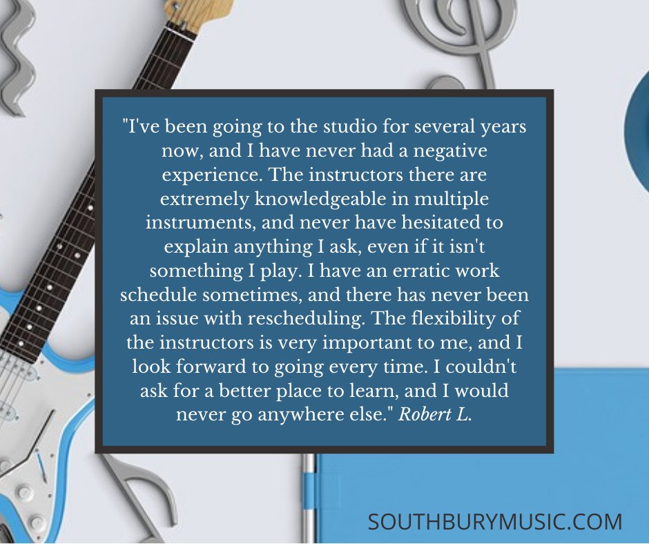 Why choose a local #musicinstructors from a family owned business…