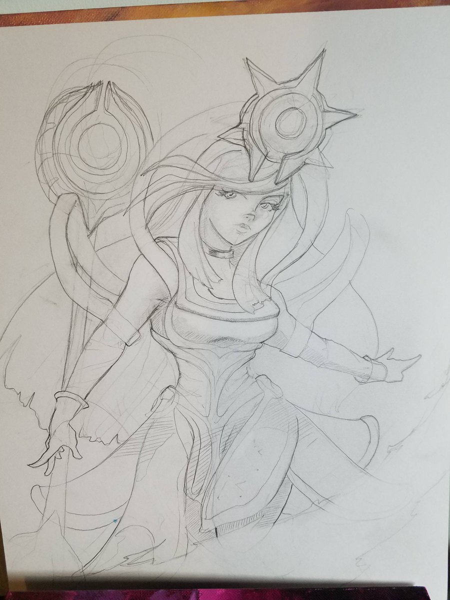 Getting ready to paint this cosmic Lux from league of legends!

#fanartleagueoflegends #splashart #fanartist #fanartwork #fanartlol #videogamefanart #drawingaday #drawingartist #painting_forever_art
#paintingaday #paintingdaily #drawingdaily 
#paintingsofinstagram