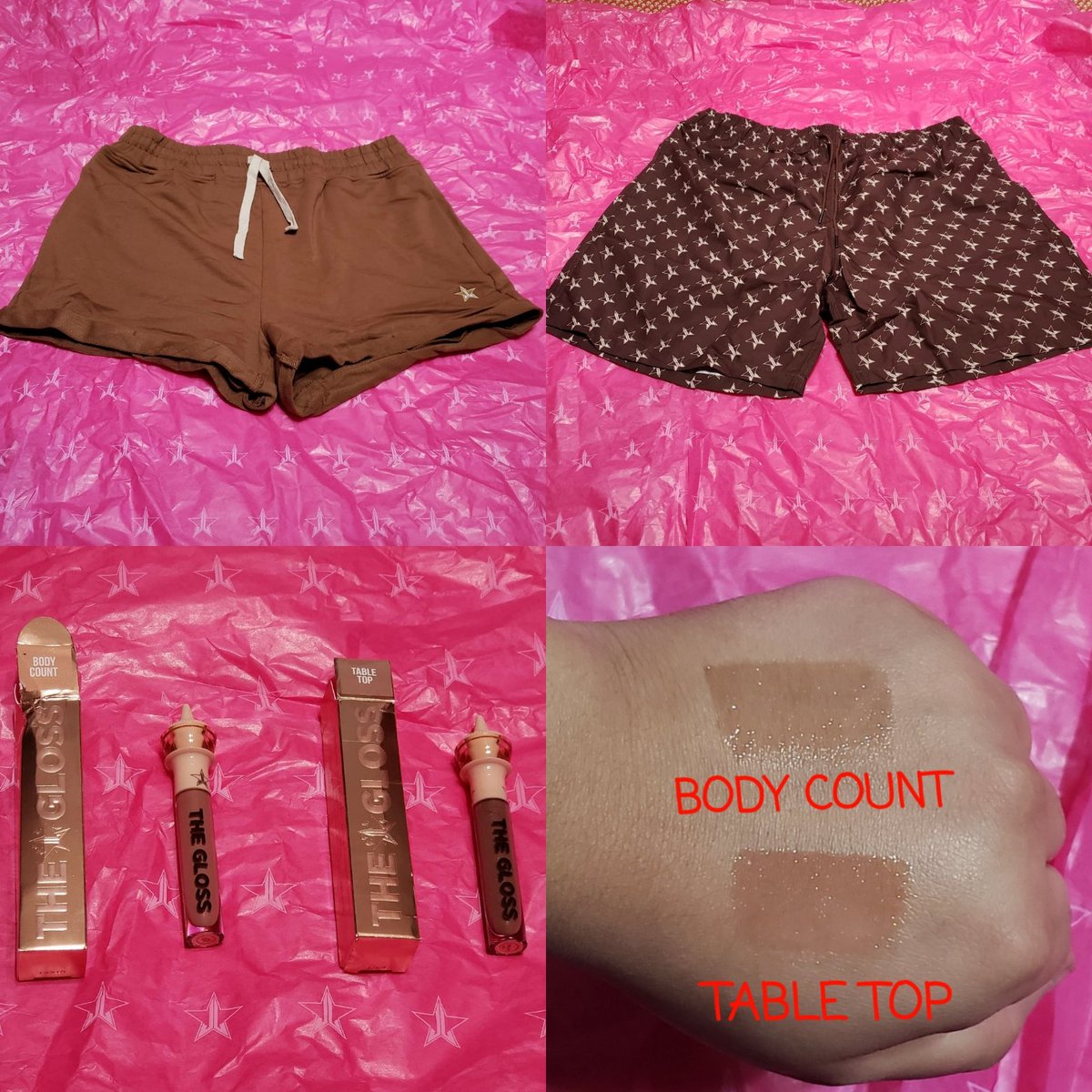 ness_unboxed's tweet photo. #jeffreestarcosmetics
#jeffreestarcosmeticsunboxing

#september2020
#septemberbuys

I'm absolutely in love with the 2 shorts they are so comfortable so soft they feel like a second skin i want more, lol

I got the swimming shorts in a 3X and the cotton shorts in a 2X https://t.co/AWHk42VqsZ