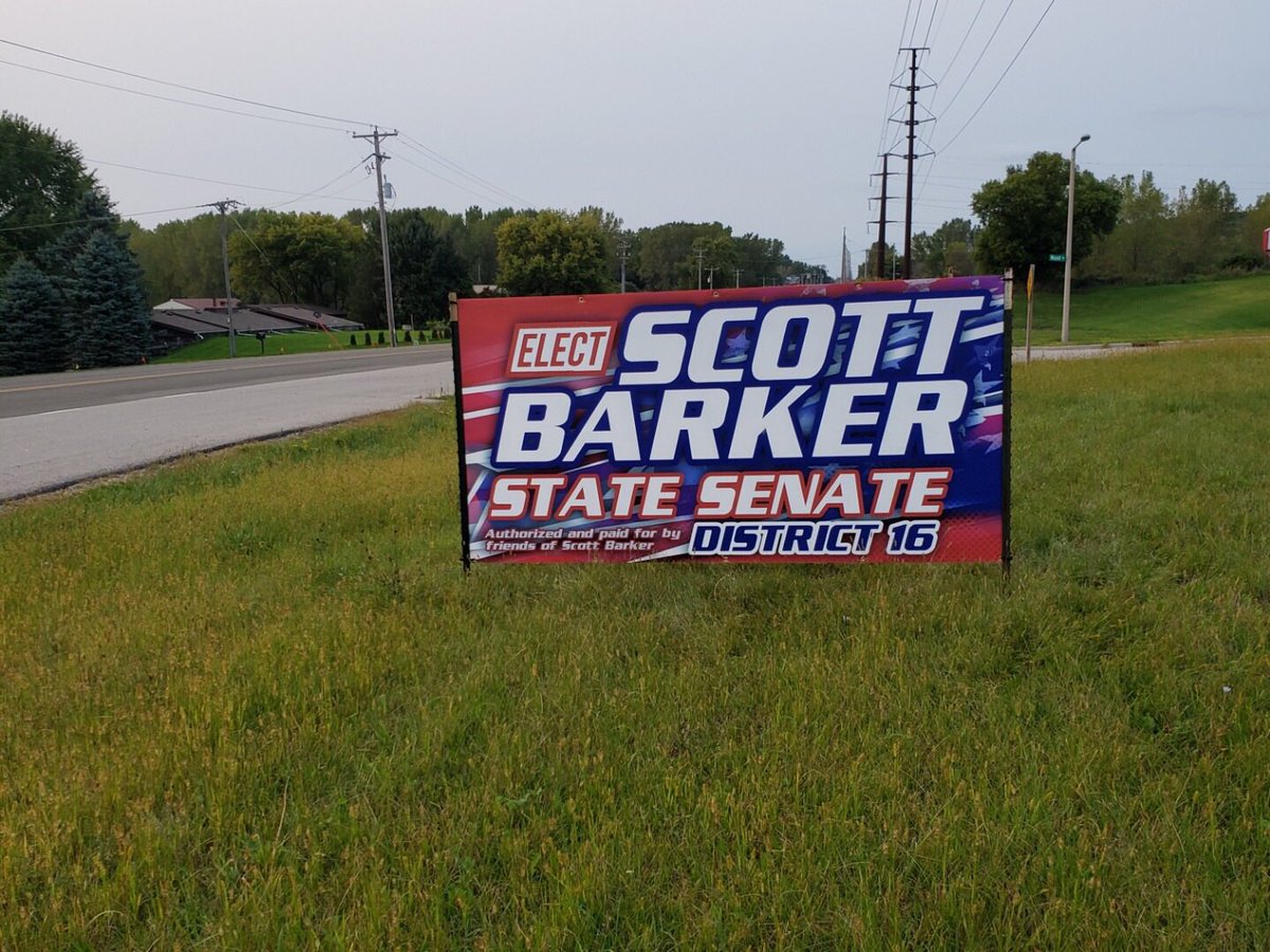 danerepublicans's tweet photo. #Wisconsin #SD16 #SunPrairie #CottageGrove #MapleBluff #BloomingGrove #Stoughton #Fitchburg @Scott4WISenate is your Pro-Police candidate this election.His opponent is DefundPolice pro-rioters & abolish private healthcare put all private & government workers on badgercare ๐ง๐๐ฝ๐บ๐ธ https://t.co/y6gdI9D668