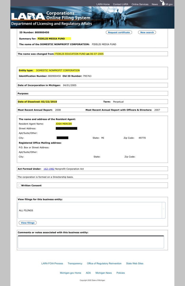 I need to give my littles a bath, book & bedRECAP @CatholicVote has at least 4 EINsThe CEO Brian has a side company VerveMail LLCsee FEC disbursementsThis is the kind of impermissible conduct that should cost CatholicVote all of their Tax Exempt status https://cofs.lara.state.mi.us/CorpWeb/CorpSearch/CorpSummary.aspx?ID=800900450