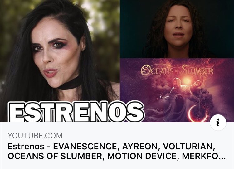 SoySeleG's tweet photo. ¡NUEVO VÍDEO EN MI CANAL!
https://t.co/gLMR3W5eM2 #Nightwish #WithinTemptation #Epica #evanescence #volturian #simonesimons #motiondevice #oceansofslumber #ayreon #akaviel #alissawhitegluz #rock #metal #femalefronted #symphonicmetal #metalsinfónico https://t.co/hqx5fxDvys