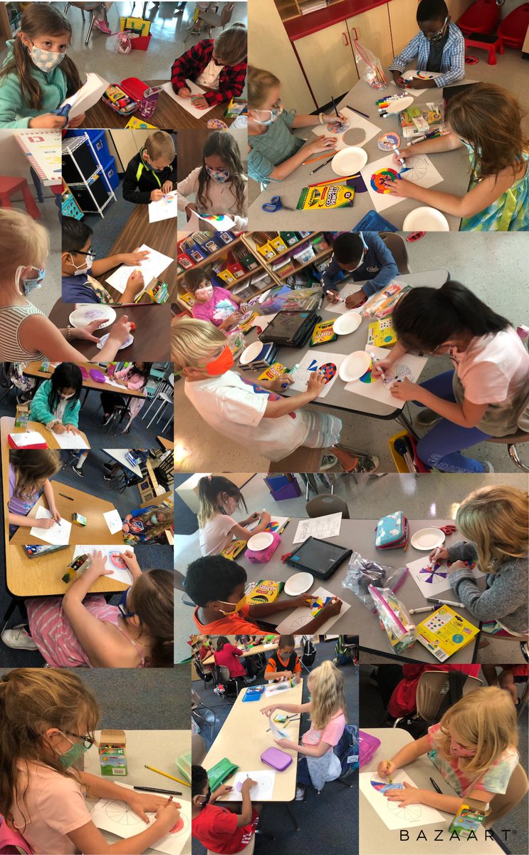 MrsStoneWECS's tweet photo. Happy International Dot Day! K-2 were amazing Artists and celebrated Dot Day by focusing on the A in STEAM with real world examples, beautiful designs, and spinners! @Creeksidetweet #WonderLabOnWheels #steAm #DotDay2020 #WEareLakota https://t.co/MQhRn0ZwRM