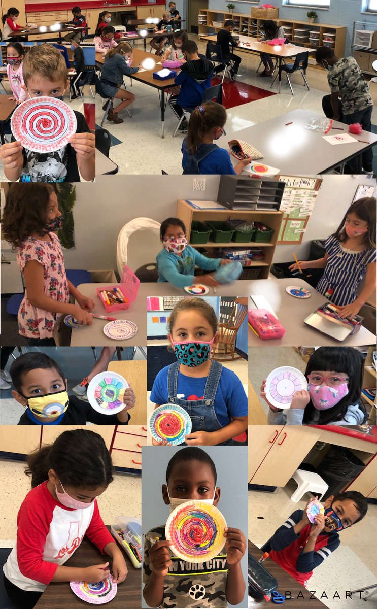 MrsStoneWECS's tweet photo. Happy International Dot Day! K-2 were amazing Artists and celebrated Dot Day by focusing on the A in STEAM with real world examples, beautiful designs, and spinners! @Creeksidetweet #WonderLabOnWheels #steAm #DotDay2020 #WEareLakota https://t.co/MQhRn0ZwRM