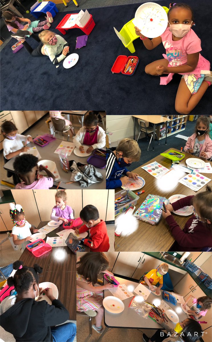 MrsStoneWECS's tweet photo. Happy International Dot Day! K-2 were amazing Artists and celebrated Dot Day by focusing on the A in STEAM with real world examples, beautiful designs, and spinners! @Creeksidetweet #WonderLabOnWheels #steAm #DotDay2020 #WEareLakota https://t.co/MQhRn0ZwRM