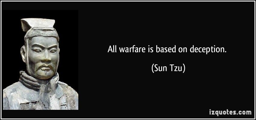 This is a WAR.The press are the ENEMY.Trump routinely DECEIVES THEM.I approve.