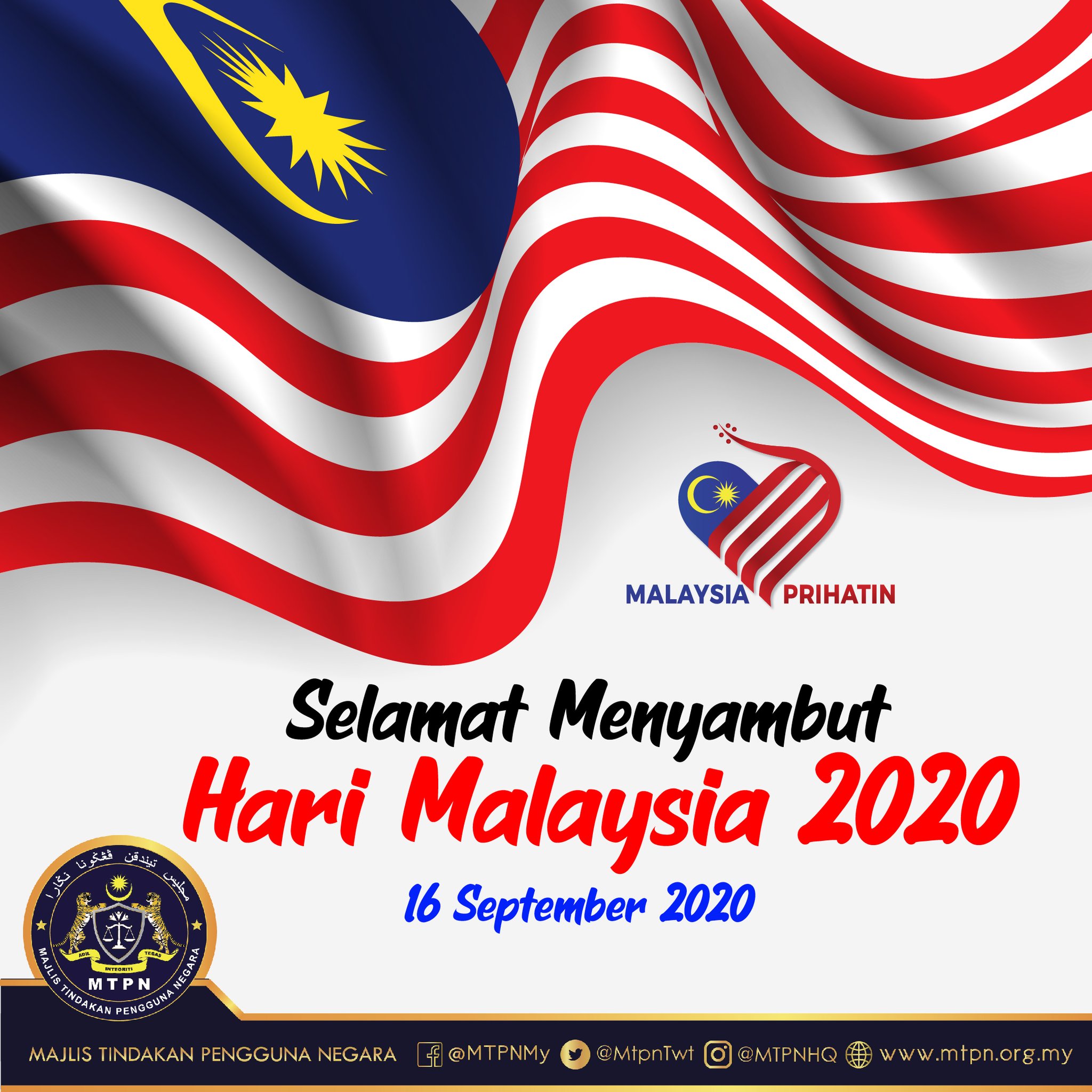 Majlis Tindakan Pengguna Negara On Twitter Selamat Hari Malaysia Majlistindakanpenggunanegara Mtpn Kuasapengguna Penggunabijak Momennegaraku Malaysiaprihatin Harimalaysia2020 Kibarkanjalurgemilang Normabaharu Https T Co Kqotcpbnzi
