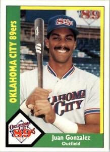 kmclain3's tweet photo. @markaduck @Jaberuski Man that top hat is something else! Speaking of the 89ers, I’m pretty sure I’ve got this card somewhere in the office closet. #Juando https://t.co/VG3W6TByB3