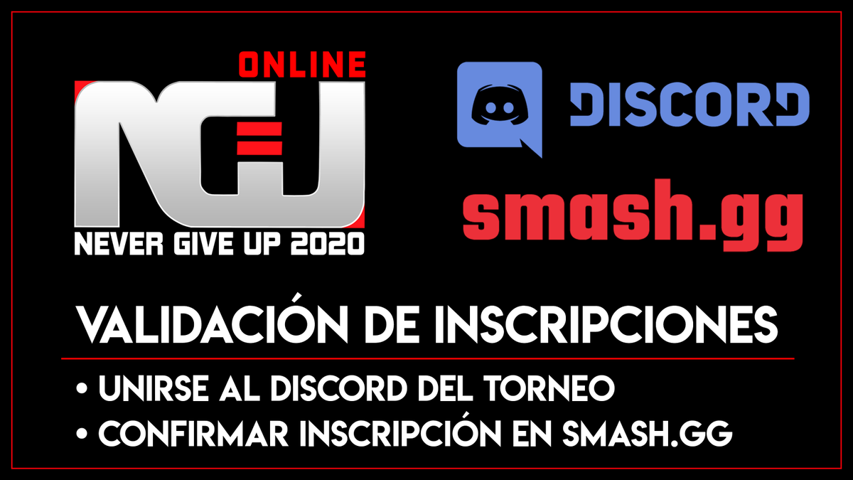 f2gcl's tweet photo. Les dejamos de recordatorio a los que participarán en el #NGU2020 lo que deben hacer luego de inscribirse a uno de los torneos:

- Unirse al Discord del torneo: https://t.co/mekBTj7wc3

- Revisar si llegó su invitación al bracket a su correo o desde https://t.co/SHBctaf6qg https://t.co/OshUrE4myK