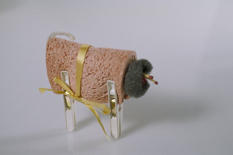 museumsvictoria's tweet photo. We call this "Sheep - Household Materials" circa 1991. 
One up this @TheMERL for #AskaCurator Day. 

If you can. 

We'll wait. https://t.co/EfvVeeIHXn