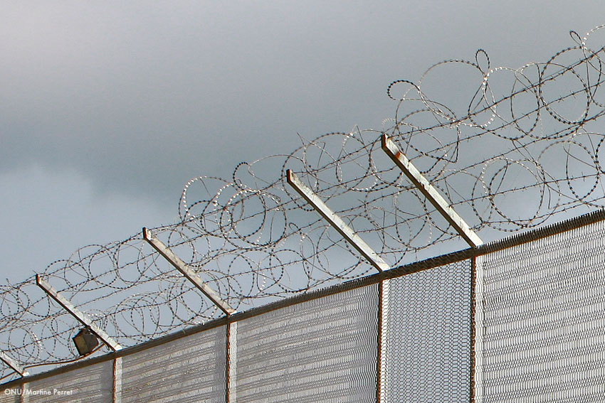 Foto referencial de prisão. 