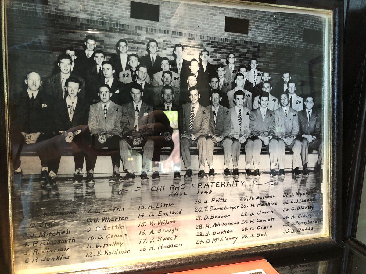 EIUSigmaPI's tweet photo. On this day 73 years ago we were founded as Chi Rho local fraternity in the upstairs of the restaurant now known as Dirty’s before officially being a chapter of Sigma Pi in summer of ‘49! To all the men back then who were the start of something special at EIU, we thank you! https://t.co/zk1J6V3YiN