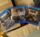 Ebaycod's tweet image. New on Ebay: PS4 Game Lot (3) Call Of Duty, Battlefield 1 Black Ops WW2 COD ift.tt/2Rswynl