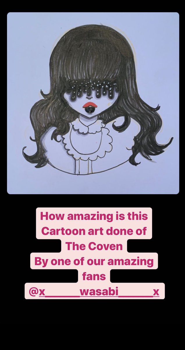 Amazing Cartoon Art by a fan that has been sent to us today 🔥🔥 #teamcoven #bgt #BGT #halloween