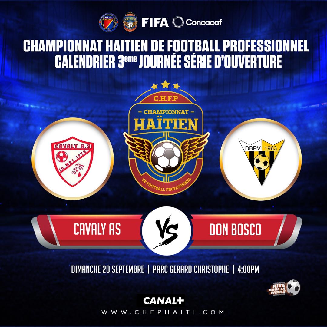 fhfhaiti's tweet photo. Ki jou? Ki lè ekip pa w la ap jwe nan Week-end nan? #CHANPYONANASYONAL🏆 #9MATCH🔥 🏆 #KiteBoullawoule⚽️🇭🇹 https://t.co/bfmoesMFkK