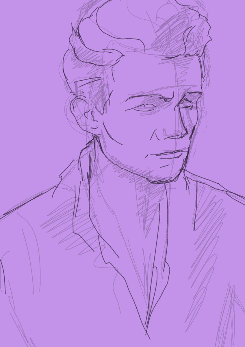 joannarmoskwa's tweet photo. Day 2 of #oneweekportrait seems more gracious but I’m starting to feel like I might have gone for an easier color light situation, don’t you think 😂? @PaintableCC #digitalart #digitalportrait #fanart #ineedsomesleep #forgivemetomholland https://t.co/JjS4UYK6g7