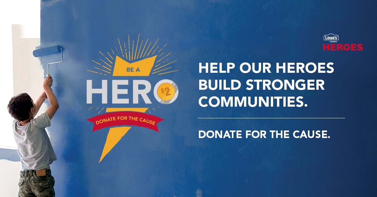 #BiggerTogether
#Ignitepotential

Smiths Falls Rona is supporting BBBSLC: Rona Smiths Falls store will collect in-store donations to help raise funds for BBBSLC and at the end of the month will match up to 50 per cent of the funds raised, to a maximum of $2,000.