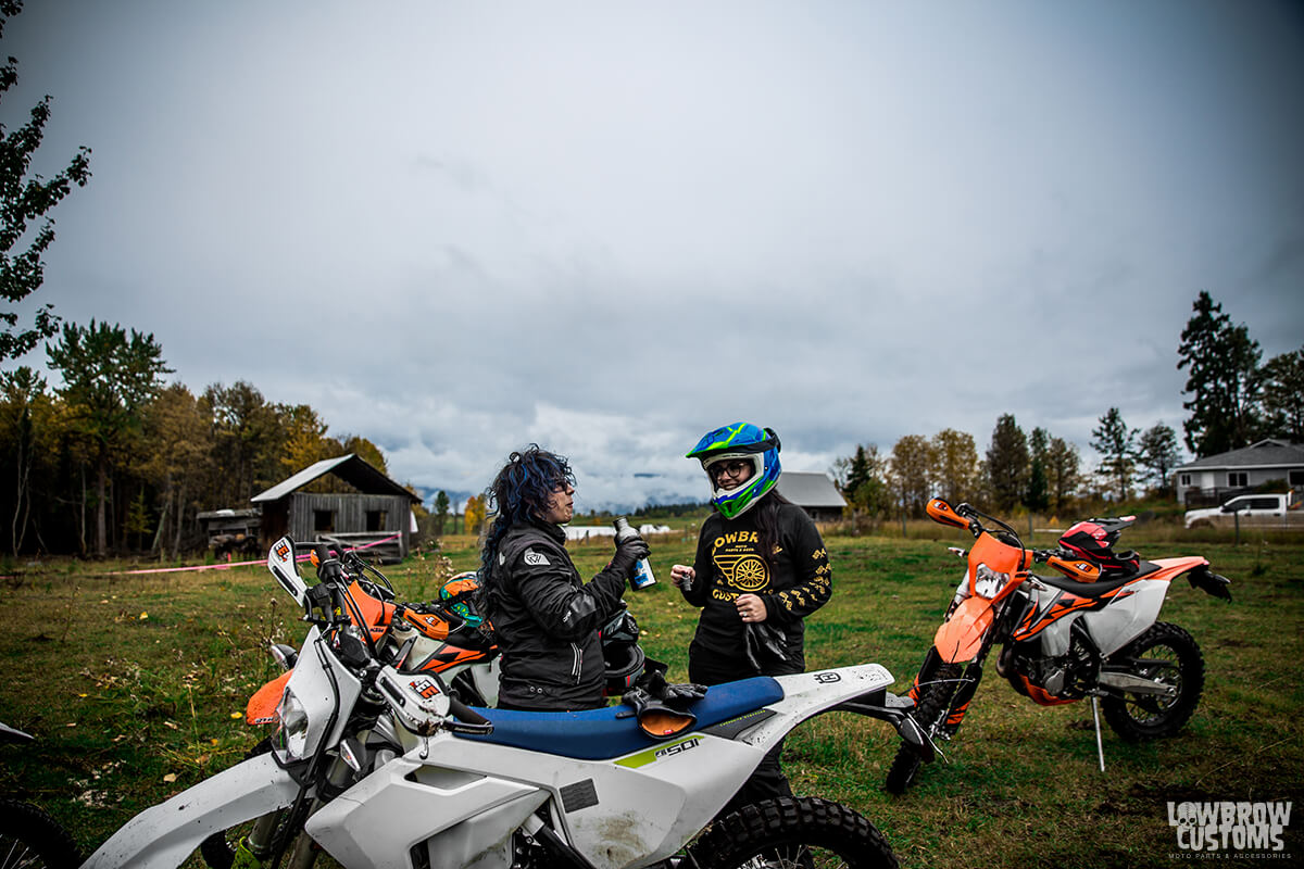 LowbrowCustoms's tweet photo. Dirt biking in BC was a lot of work after 4 to 5 hours. Good thing for our Stay Hydrated H20 bottles. Check out episode 2 of Route 16 Ramble and see more from our adventure! https://t.co/497dP1Mwry #route16ramble #lowbrowcustoms #fasttimesmagazine #tourroute16 https://t.co/SXPbASfyie