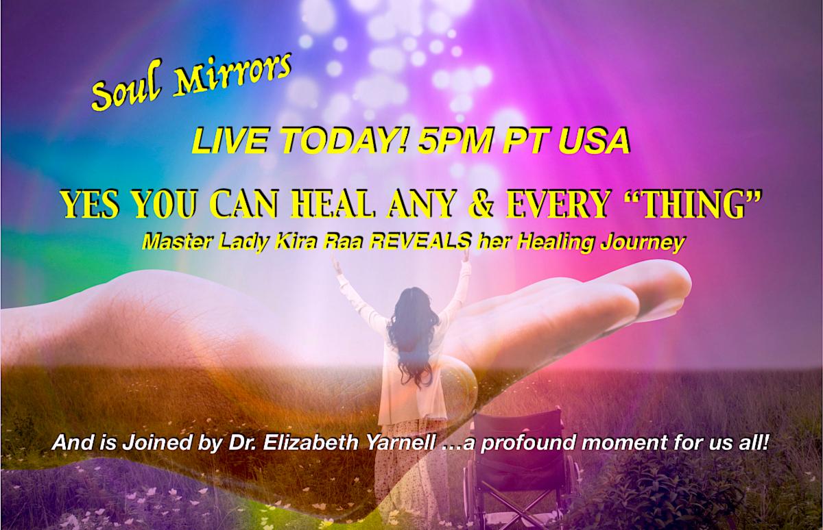 KiraRaa1's tweet photo. YES You can heal Any and every Thing NOW! Master Lady Kira Raa has spent the past year moving from a wheelchair bound future to VIBRANT REVERSE AGING and RADIANT VITALITY!  YOU CAN DO THIS and NOW IS THE TIME! Join us LIVE TONIGHT! 5pm PT USA https://t.co/oTEGX0iTHP https://t.co/zTlufFmODv